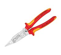 Knipex 13 96 200 200mm Electrical Installation VDE Multi Cutter Stripper Pliers