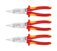 Knipex 13 96 200 VDE Pliers Electrical Installation Multi Component Grips 200mm