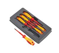 KNIPEX Vde Screwdriver Set, 6 Piece Knipex Multicolor