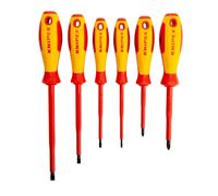Knipex Vde Screwdriver Set (Pack Of 6) Red/yellow (One Size)