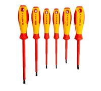 Knipex Vde Screwdriver Set (Pack Of 6) Red/yellow (One Size)