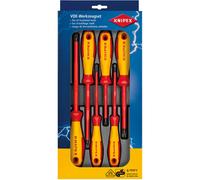 Knipex VDE Screwdriver Set Slotted / Philips - 6 Piece