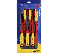 KNIPEX VDE Screwdriver Set Slotted / Phillips® 6 parts