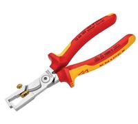 Knipex Vde Strix Insulation Stripper And Cable Shears - 180mm Precision Tool