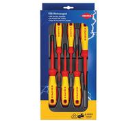 Knipex VO4 Screwdriver Set VDE Insulated Slotted Phillips Pozidrive 6pc 00 20 12