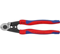 KNIPEX Wire Rope Cutter Forged with Multi-Component Handles 190 mm, 95 62 190