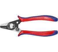 Knipex Wire Stripper for fibre optics burnished, with plastic grips 130 mm 12 82 130 SB