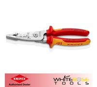 KNIPEX Wire Stripper Stripping Pliers 200mm Metric VDE Insulated 13 76 200 ME