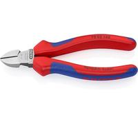 Knipex Diagonal Cutter black atramentized, with multi-component grips 140 mm 70 02 140