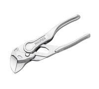 Knipex XS Sliding Joint Pliers Wrench 100mm Slim Head Smooth Jaws KPX8604100BK
