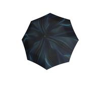 Knirps 9532018624 T.200 Medium Duomatic Folding Umbrella Sound Ocean