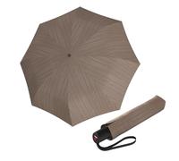 Knirps A.200 Medium Duomatic Automatic Open Close Rain Umbrella - Windproof Travel Umbrella for Adults - 97cm Diameter, Fountain Earth