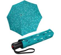 Knirps A.200 Medium Duomatic Pocket Umbrella - Compact and Storm Resistant - Wind Tunnel Tested, Enjoy Mint, One Size, Modern