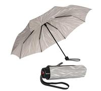 Knirps T.020 4 in 1 Manual Rain Umbrella in Liana Nature - Rain, Sun, UV Protection, Heat Shield, Lightweight Compact Pocket Size Travel Umbrella, Aluminum Frame, 34in Canopy, Folds to 7.5in, Zip Case