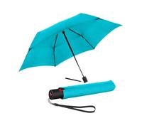 Knirps U.200 Ultra Light Duomatic Vision Pocket Umbrella, aqua, M, Compact