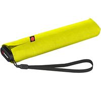 Knirps Ultra US.050 Slim Manual Pocket Umbrella - Ultra Light and Flat - Storm Proof - Windproof - 21 cm, Yellow, S