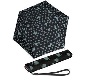 Knirps Ultra US.050 Slim Manual Pocket Umbrella - Ultra Light and Flat - Storm Resistant - Windproof - 21cm, 90 cm