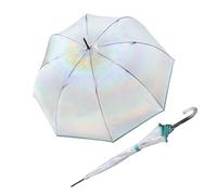Knirps umbrella C.760 Stick Transparent Stardust Agave transparent