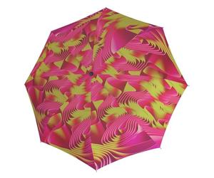 Knirps umbrella T.200 Medium Duomatic Waves Sun colorful