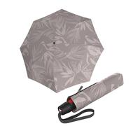 Knirps T.200 Duomatic Compact Rain Umbrella in Botany Shell- Wind Tunnel Tested to 93 mph, Aluminum Steel Fiberglass Frame, 38in Canopy, OEKO-TEX, High-Performance Automatic Travel Umbrellas