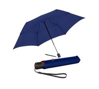 Knirps Ultra U.200 Medium Duomatic Pocket Umbrella - Automatic Open/Close - Storm Resistant - Windproof, navy, M