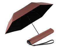 Knirps umbrella US.050 Ultra Light Slim Manual Heatshield Fashion Cider/Black terracotta