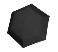 Knirps Doppler Unisex Adult, US.050 Ultra Light Slim Manual Neon, Black, One Size, Neon Black, M