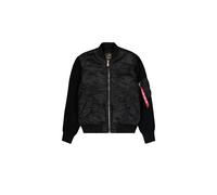 Knit bomber jacket Alpha Industries MA-1 Noir M