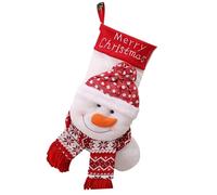 Knit Christmas Stockings, Decorative Christmas Socks, Christmas Socks, Cute Candy Bag Stockings, Elastic Christmas Tree Decoration, Reusable Christmas Treat Bag for the Lobby