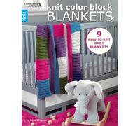 Knit Color Block Blankets: 9 Easy to Knit Baby Blankets