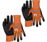 Knit Dipped Gloves, Cut Level A1, Touchscreen, Large, 2-Pair