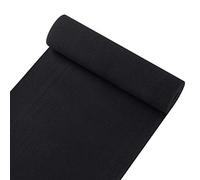 Knit Elastic Bands for Sewing Black Heavy Stretch High Elasticity Flat Elastic Cord 8 Inch Wide Braided Elastic Spool 2 Yard