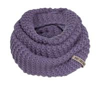 Knit Factory Alex Infinity Scarf - Chunky Knitted premium Loop Scarf for Women & Men - Winter essential - Winter Snood - Unisex Scarf - Warm Stylish Neck Warmer - Violet
