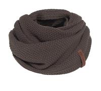 Knit Factory Coco Infinity Scarf - Soft Knitted premium Loop Scarf for Women & Men - Autumn & Winter essential - Winter Snood - Unisex Scarf - Warm Stylish Neck Warmer - Taupe - One size