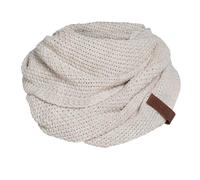 Knit Factory Coco Infinity Scarf - Soft Knitted premium Loop Scarf for Women & Men - Autumn & Winter essential - Winter Snood - Unisex Scarf - Warm Stylish Neck Warmer - Beige - One size