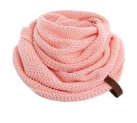 Knit Factory Coco Infinity Scarf - Soft Knitted premium Loop Scarf for Women & Men - Winter essential - Winter Snood - Unisex Scarf - Warm Stylish Neck Warmer - Blossom Pink - One size