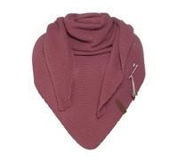 Knit Factory - Coco Triangle Scarf - 190x85 cm | Knitted triangle scarf for women - Soft and warm - wool blend - Versatile autumn and winter shawl