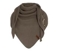 Knit Factory - Coco Triangle Scarf - 190x85 cm | Knitted triangle scarf for women - Soft and warm - wool blend - Versatile autumn and winter shawl