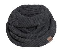 Knit Factory Jamie Infinity Scarf - Soft Knitted premium Loop Scarf for Women & Men - Autumn & Winter essential - Winter Snood - Unisex Scarf - Warm Stylish Neck Warmer - Anthracite
