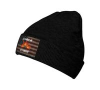 Knit Hat I'd Rather Be at A Concert Warm Knitted Beanie Cap Cuffed Sleep Hat for Winter Sports Cycling