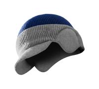 Knit Hat - Warm Fleece Headgear - Winter Windproof Beanie Hat for Skiing | for Motorcycling Hiking Camping Skiing Outdoor Riding Climbing Picnic Sports Snowboarding Women Men Navy Blue