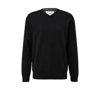 Knit jumper with embroidered logo s.Oliver Noir 2XL