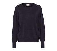 Knit jumper with round neck for women KAFFE Regina Violet 2XL