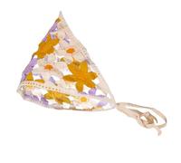 Knit Knit Floral Crochet Hair Bandanas for Women | Boho Style Head Buff and Adjustable Tie | Elegant Hair Custody for Women and Girls Perfect for