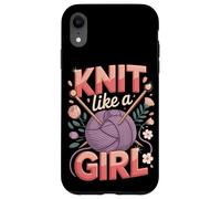 Knit Like A Girl Knitting Case for iPhone XR