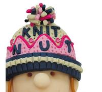 Knit nut Greetings Card
