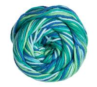 Knit Picks Dishie Multicolor Variegated Worsted Weight 100% Cotton Yarn - 100g (Cruise Ship)