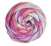Knit Picks Dishie Multicolor Variegated Worsted Weight 100% Cotton Yarn - 100g (Wildflower Garden)