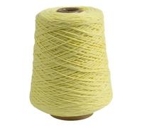 Knit Picks Dishie Yellow Worsted Weight 100% Cotton Yarn Cone - 14 oz (Ghee)