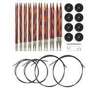 Knit Picks Options Wood Interchangeable Knitting Needle Set - US 4-11 (Radiant)